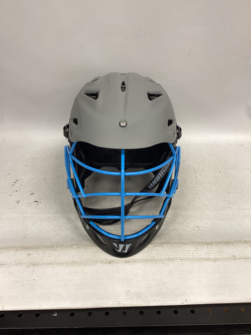 Vist Large View of Product Image Which is Used Warrior EVO Lacrosse Helmet Grey S/M