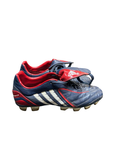 Vist Large View of Product Image Which is Used Acacia Soccer Cleats Navy Blue Junior 04
