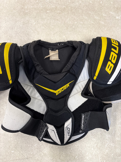 Vist Large View of Product Image Which is Used Bauer SUPREME 150 S/P Junior Shoulder Pads SM