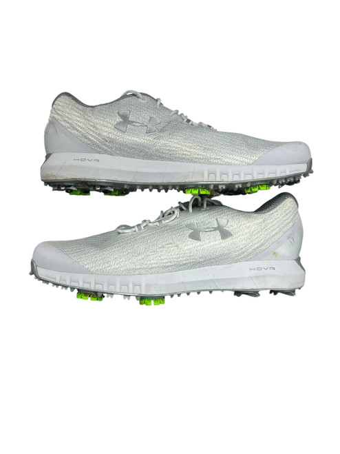 Vist Large View of Product Image Which is Used Under Armour Mens Golf Shoes White Senior 10