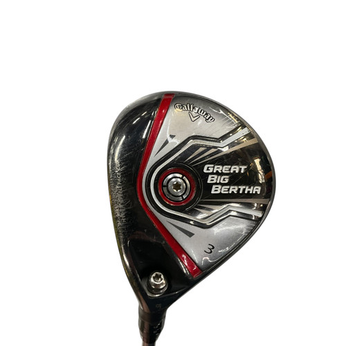 Vist Large View of Product Image Which is Used Callaway GREAT BIG BERTHA 2015 LH Mens Fairway Wood LH 3 Wood