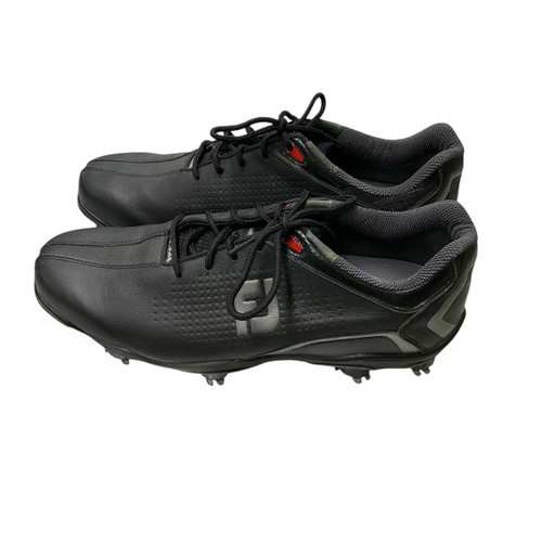 Vist Large View of Product Image Which is Used Foot Joy Mens Golf Shoes Black Senior 10.5