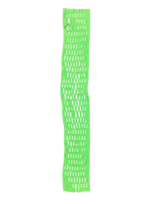 Vist Large View of Product Image Which is Used LAX Mesh Piece Kelly green