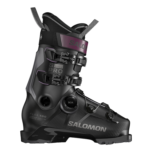 Vist Large View of Product Image Which is New Salomon S/Pro Supra BOA 100 2026 Ski Boots- Size 28/28.5