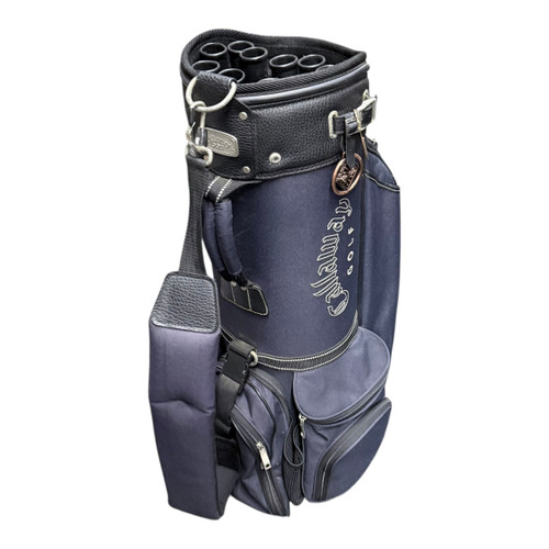 Vist Large View of Product Image Which is Used Callaway Mens Cart Bag Navy Blue
