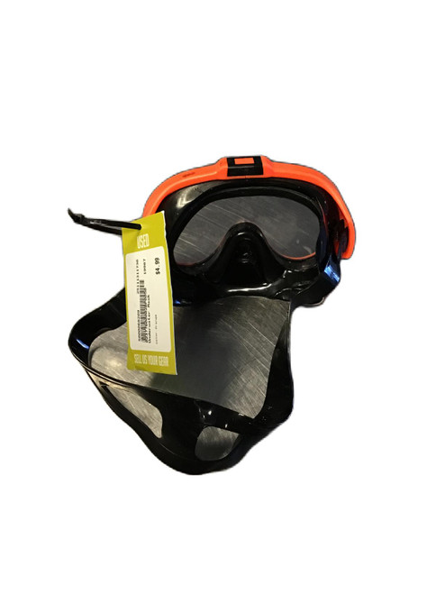 Vist Large View of Product Image Which is Used Underwater Mask Orange