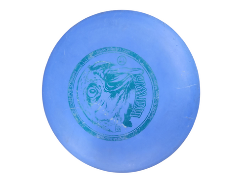 Vist Large View of Product Image Which is Used Discraft HAWK Disc Golf Mid Range Royal Blue