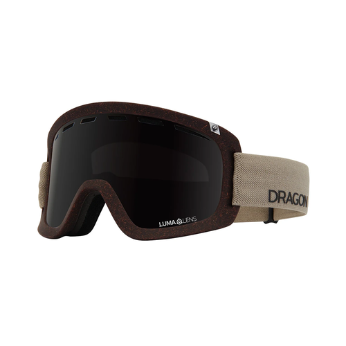 Vist Large View of Product Image Which is New Dragon D1 OTG 2026 Snow Goggles- Raw Light/Lumalens Midnight and Amber Lenses