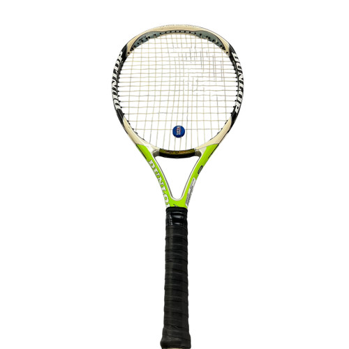 Vist Large View of Product Image Which is Used Dunlop AEROGEL 600 Adult Tennis Racquet Green 4 3/8"