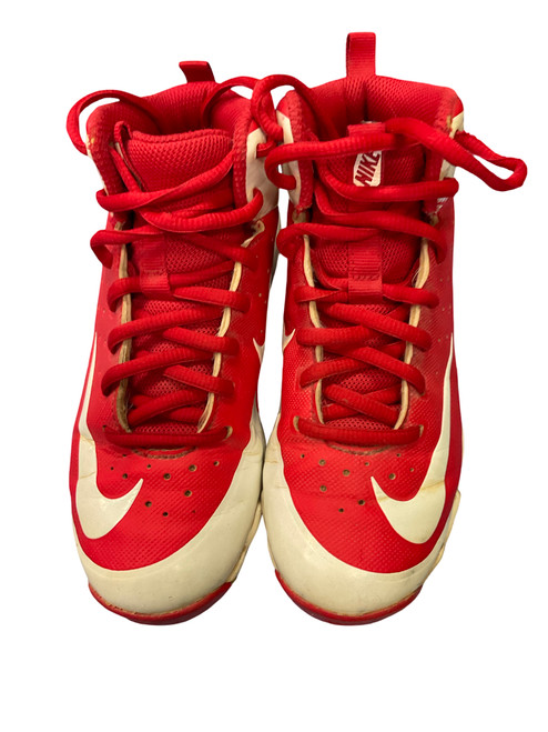Vist Large View of Product Image Which is  Nike Jr FB Cleats Red Junior 01