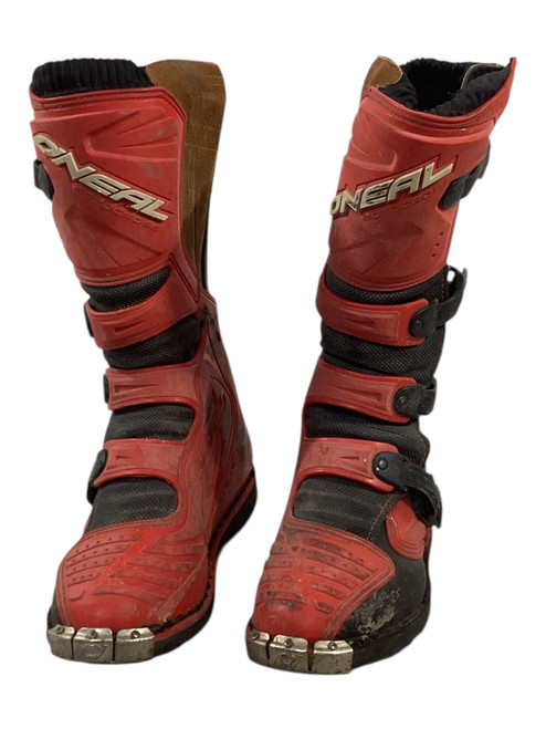 Vist Large View of Product Image Which is Used ONEAL MX ELEMENT Mens Boots Red Senior 10