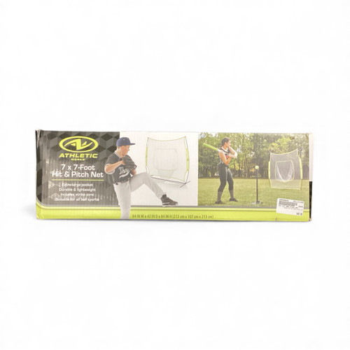 Vist Large View of Product Image Which is Used 7X7 HIT AND PITCH NET BB/SB Pop-up Net