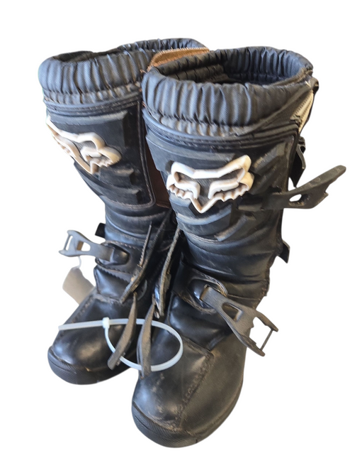 Vist Large View of Product Image Which is Used Fox COMP 3 BOOTS Junior Boots Black Junior 02