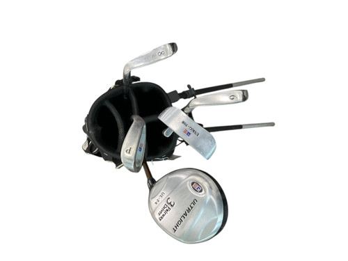 Vist Large View of Product Image Which is Used US Kids UL 12 Jr Package Set RH Black 6 Piece