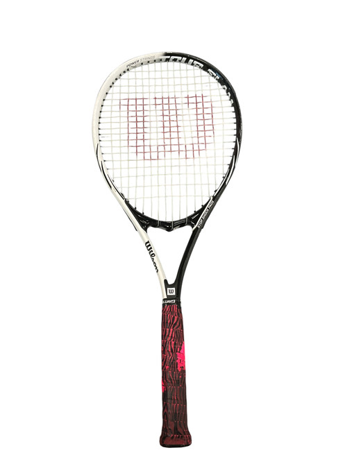 Vist Large View of Product Image Which is Used Wilson TOUR SLAM Adult Tennis Racquet None 4 1/4"