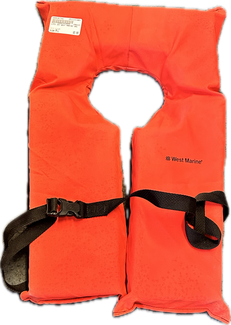 Vist Large View of Product Image Which is Used Adult PFD Orange M/L