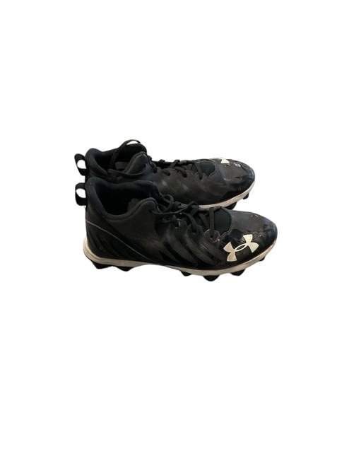 Vist Large View of Product Image Which is Used Under Armour CLEATS BB/SB Cleats Black Junior 06