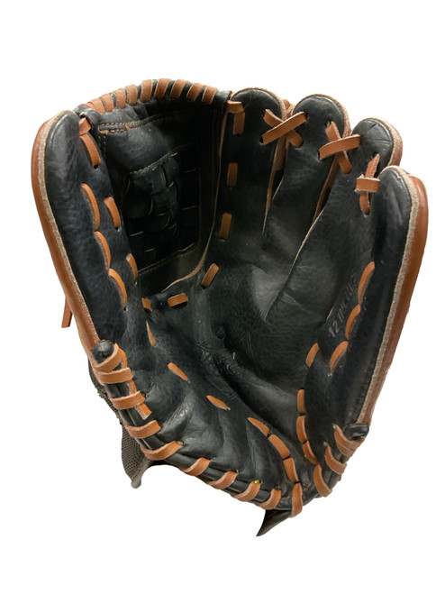 Vist Large View of Product Image Which is Adidas EAZY CLOSE BB/SB Glove RH Throw Black 12"