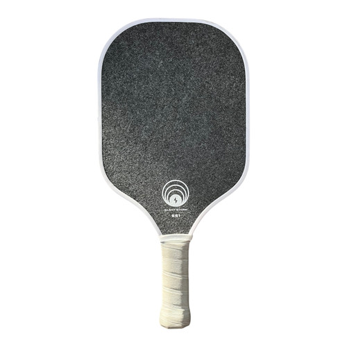 Vist Large View of Product Image Which is Used SILENT STORM SS1 Pickleball Racquet Black