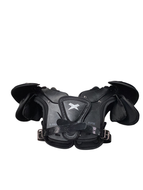 Vist Large View of Product Image Which is Used Xenith FLYTE Football Shoulder Pads Black XS