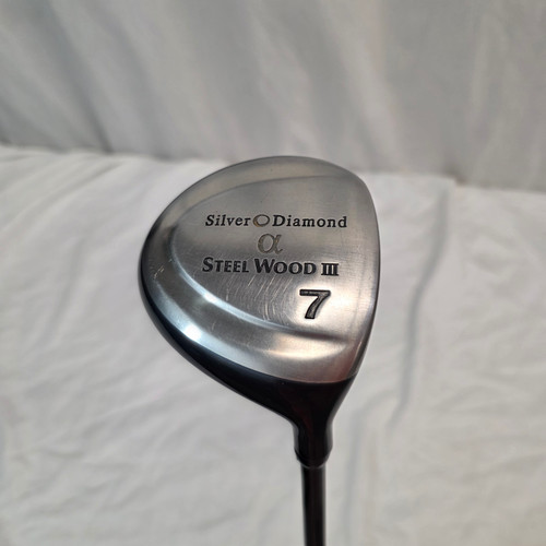 Vist Large View of Product Image Which is Used SILVER DIAMOND Mens Fairway Wood RH 7 Wood
