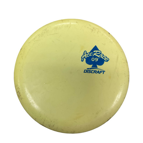 Vist Large View of Product Image Which is Used Discraft ACE RACE PUTTER Disc Golf Putter Yellow