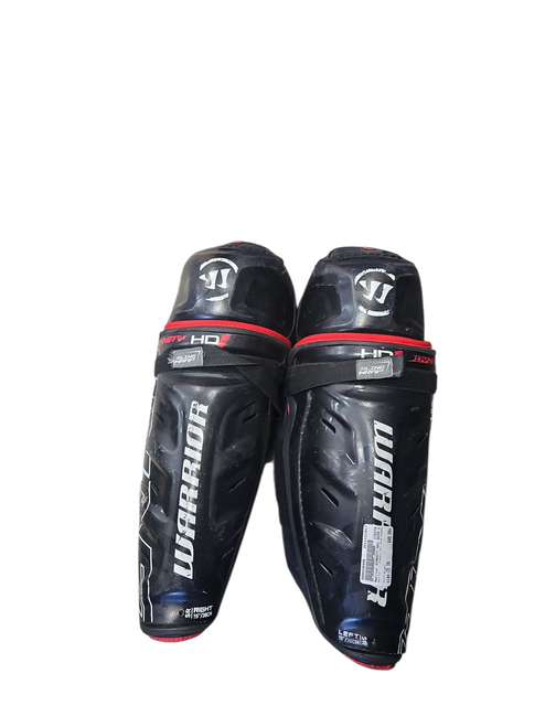 Vist Large View of Product Image Which is Used Warrior DYNASTY HD1 SHIN GUARDS Senior Shin Guards Black 15"
