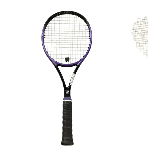 Vist Large View of Product Image Which is Used Wilson HAMMER 5.2 Adult Tennis Racquet Purple 4 1/2"