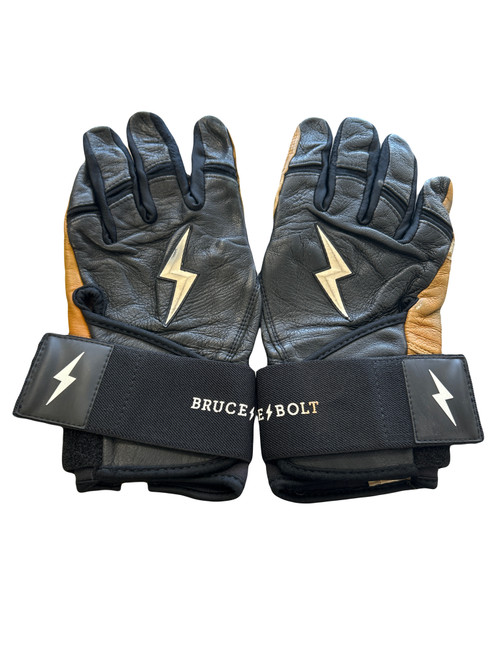 Vist Large View of Product Image Which is USED Bruce Bolt Baseball Batting Gloves AL