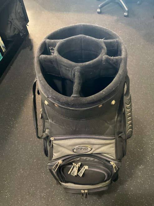 Vist Large View of Product Image Which is Used Ping FRONTIER Mens Cart Bag Black
