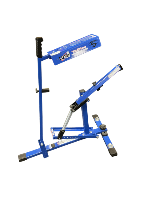 Vist Large View of Product Image Which is Used Louisville Slugger BLUE FLAME PITCHING MACHINE BB/SB Pitching Machine