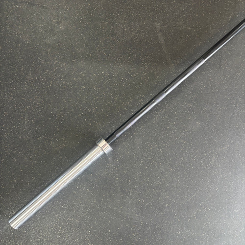 Vist Large View of Product Image Which is Used J FIT 45LB Olympic Bar Machined 7Ft
