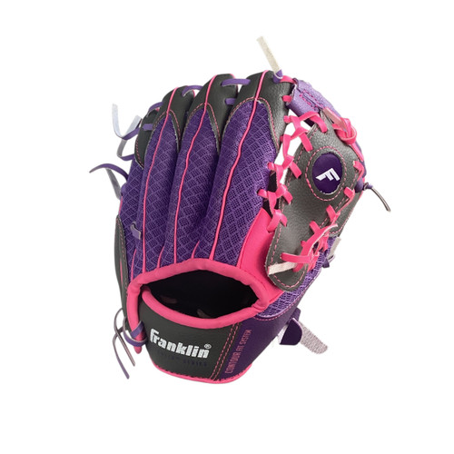 Vist Large View of Product Image Which is Used Franklin MESH TEK BB/SB Glove RH Throw Grey 9 1/2"