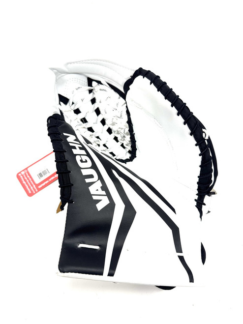 Vist Large View of Product Image Which is Used Vaughn SLR YTH CATCHER Youth Goalie Catcher White And Black