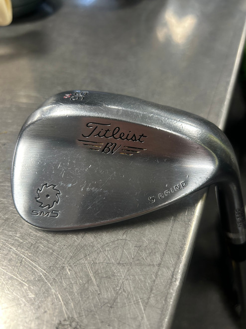 Vist Large View of Product Image Which is Used Titleist VOKEY SM5 Golf Wedge Mens RH 56 Degree