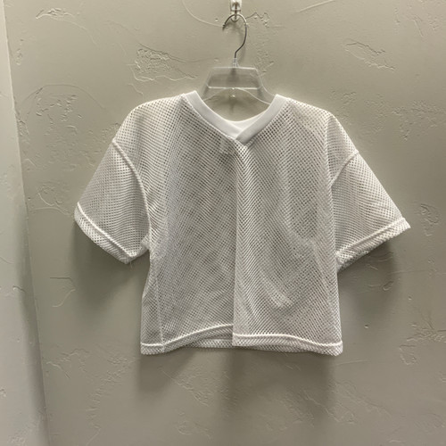 Vist Large View of Product Image Which is Used Champro PRACTICE JERSEY FB Top Youth White XL