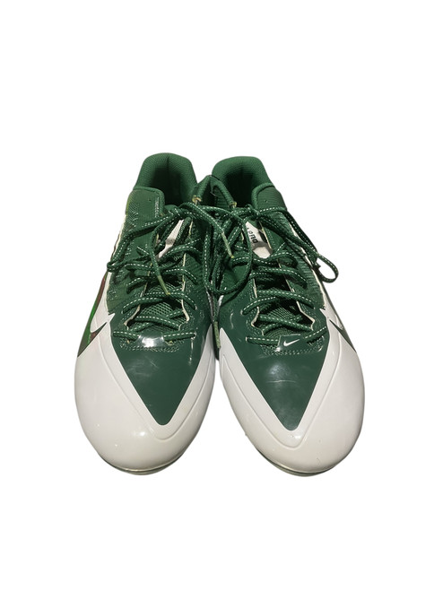 Vist Large View of Product Image Which is Used Nike ALPHA PRO BB/SB Cleats Green Senior 15