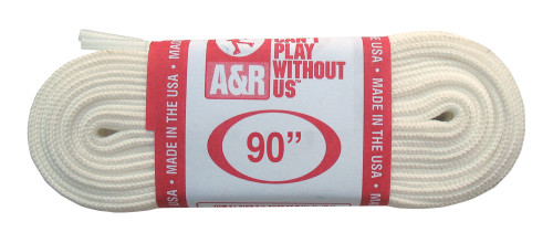 Vist Large View of Product Image Which is New A&R Sports Figure Skate Laces White 90"