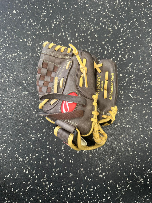Vist Large View of Product Image Which is Used Rawlings HIGHLIGHT BB/SB Glove T-ball Brown 10"