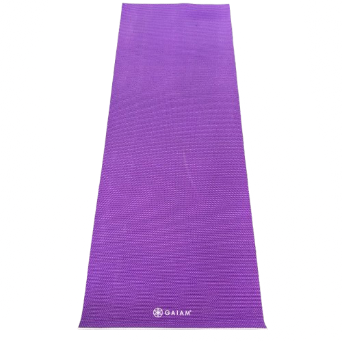 Vist Large View of Product Image Which is Used Gaiam REVERSIBLE Yoga Mat Purple