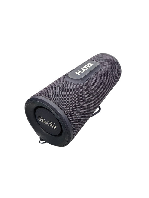 Vist Large View of Product Image Which is Used Blue Tees Player Bluetooth Speaker - Navy Blue