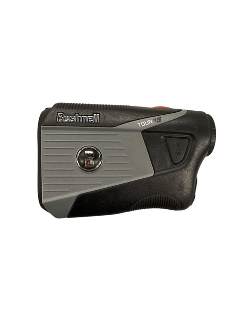Vist Large View of Product Image Which is Used Bushnell Tour V5 Golf Range Finder - Black And Grey