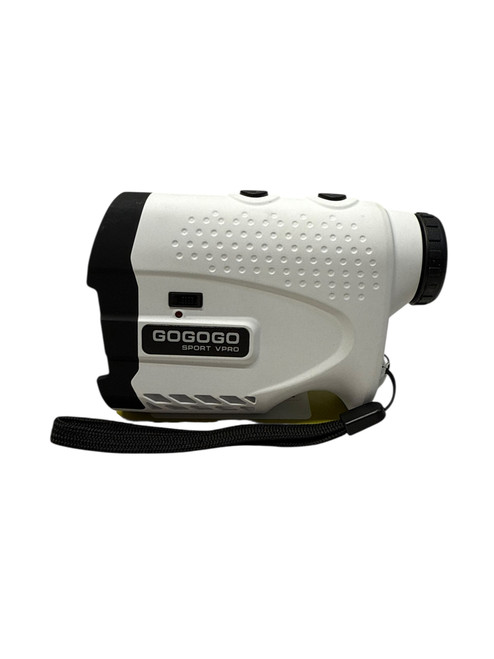 Vist Large View of Product Image Which is Used GoGoGo Sport Vpro Golf Range Finder - Black and White