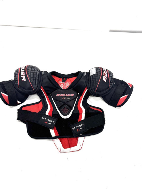 Vist Large View of Product Image Which is Used Bauer X40 Junior Shoulder Pads LG