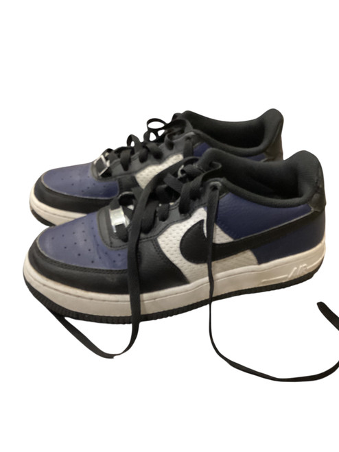 Vist Large View of Product Image Which is Used Nike Running/X-Train Shoes M Navy Blue Junior 05