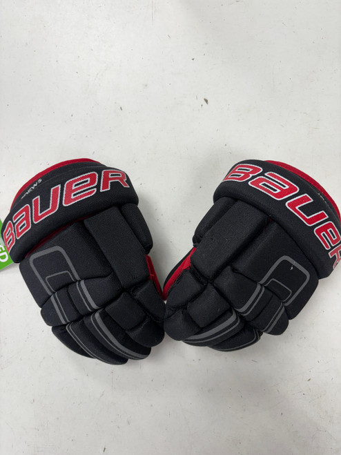 Vist Large View of Product Image Which is Used Bauer JT19 Youth Gloves Black 8"