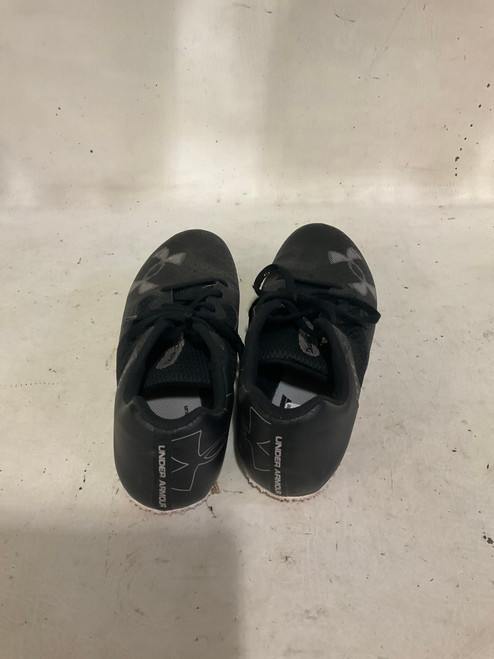 Vist Large View of Product Image Which is Used Under Armour Track & Field Cleats Adult Black Senior 10