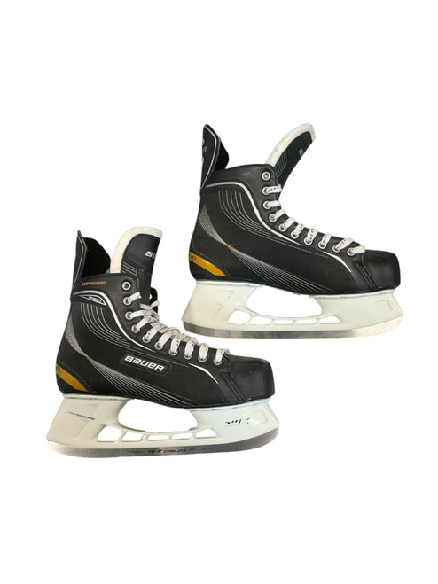 Vist Large View of Product Image Which is Used Bauer SUP ONE 20 Senior Hockey Skate Senior 12
