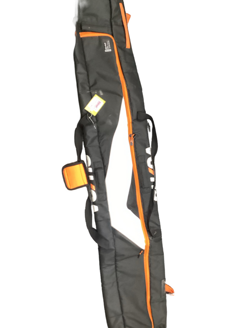 Vist Large View of Product Image Which is Used DH Ski Travel Bag Gun Metal And Coral