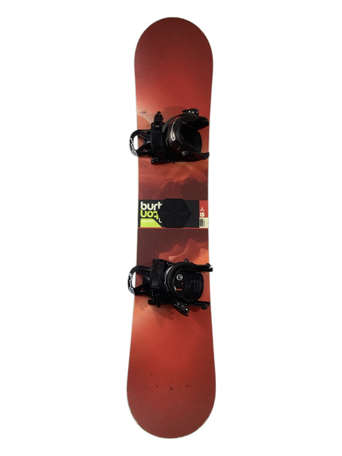 Vist Large View of Product Image Which is Used Burton PROGRESSION Mens Snowboard Only Red 140 cm